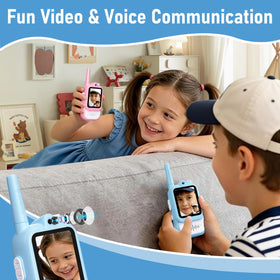 Lapare Kids Video Walkie Talkies durable lightweight build for small hands and active play.