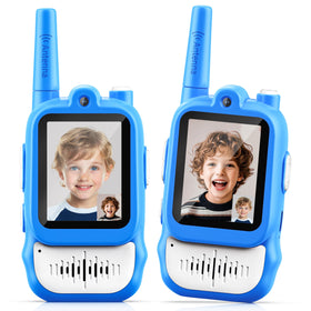 Lapare video walkie with HD color screen enables vivid on-device video chats during play