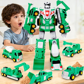 Laradola 5-in-1 construction robot sparks imaginative play and STEM exploration