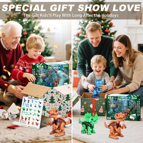 Laradola dinosaur gift-ready packaging makes party, holiday, or classroom rewards appealing.