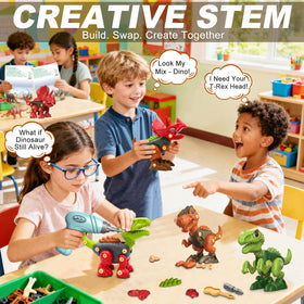 Laradola dinosaur movable joints show realistic articulation for interactive storytelling.