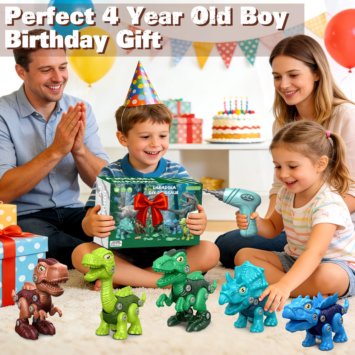 Laradola safe non-toxic ABS materials offer durable, child-safe construction.