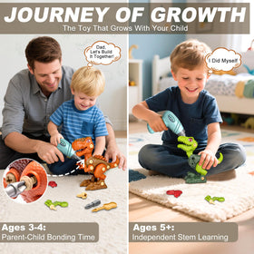 Laradola safety-first kit uses BPA-free ABS for durable, child-safe building.