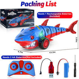 Laradola Shark RC car durable build supports energetic adventures.