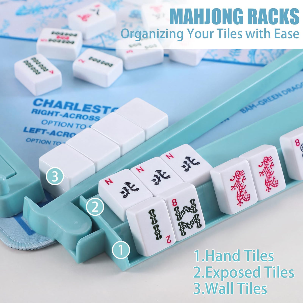 LaRandom standard 1.2-inch tiles fit snugly for smooth play