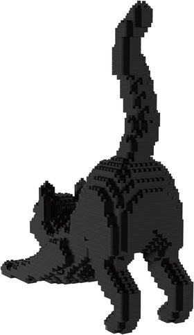 Larcele cat micro bricks adult-friendly leisure activity setting