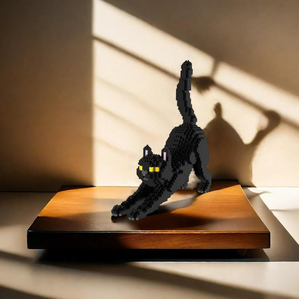 Larcele cat micro bricks precise, satisfying challenge for builders