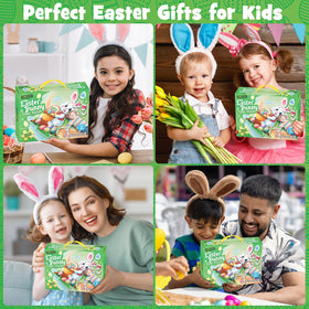 Larchio Easter puzzle durable material stands up to busy play.
