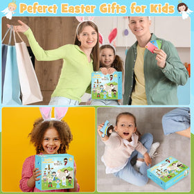 Larchio Safe cardboard materials ensure durable, child-friendly puzzle play