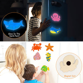LARDUX magnetic display stickers to showcase finished DIY artworks
