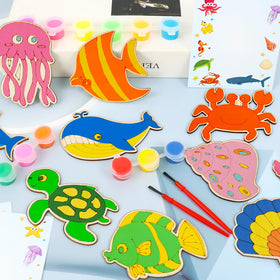 LARDUX paint palette with 72 colors for vibrant ocean art projects