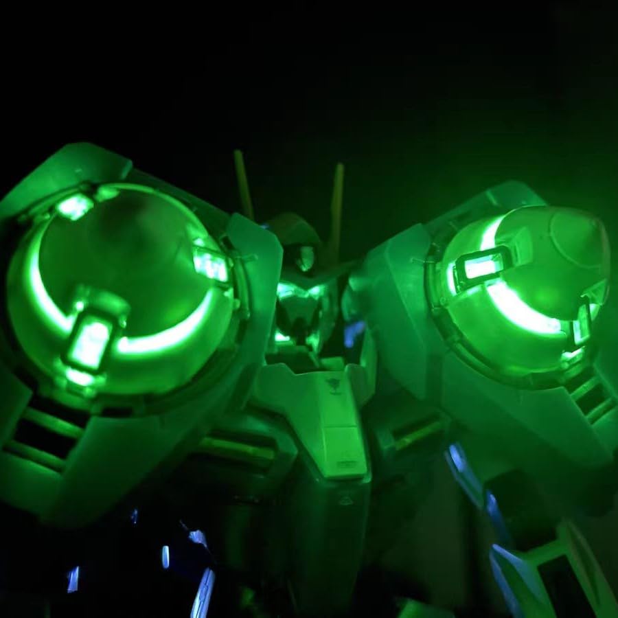 Larimuer LED units compatible with MG GN-X 00Q 00R and other Gundam models.
