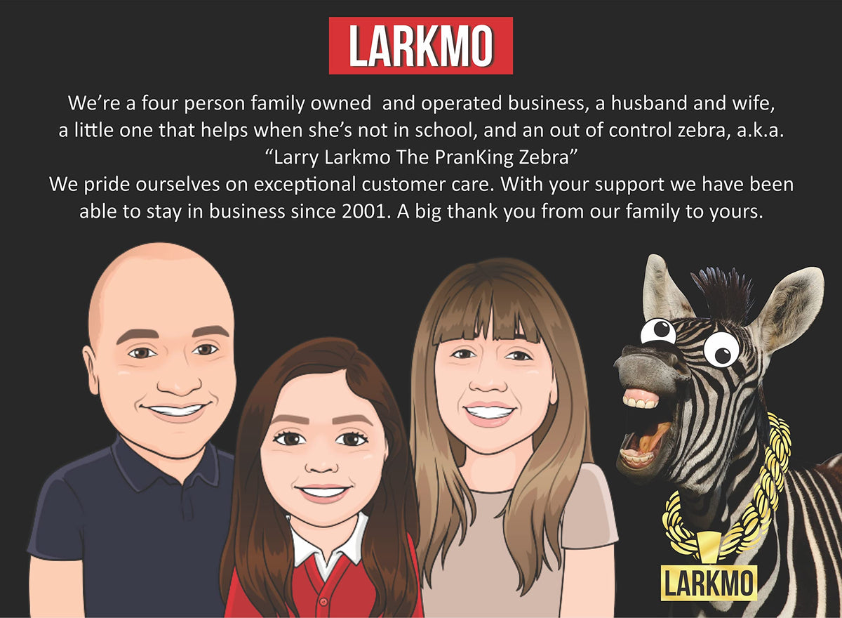 Larkmo package photo sash captures amusing gift moment