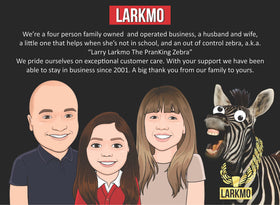Larkmo package photo sash captures amusing gift moment