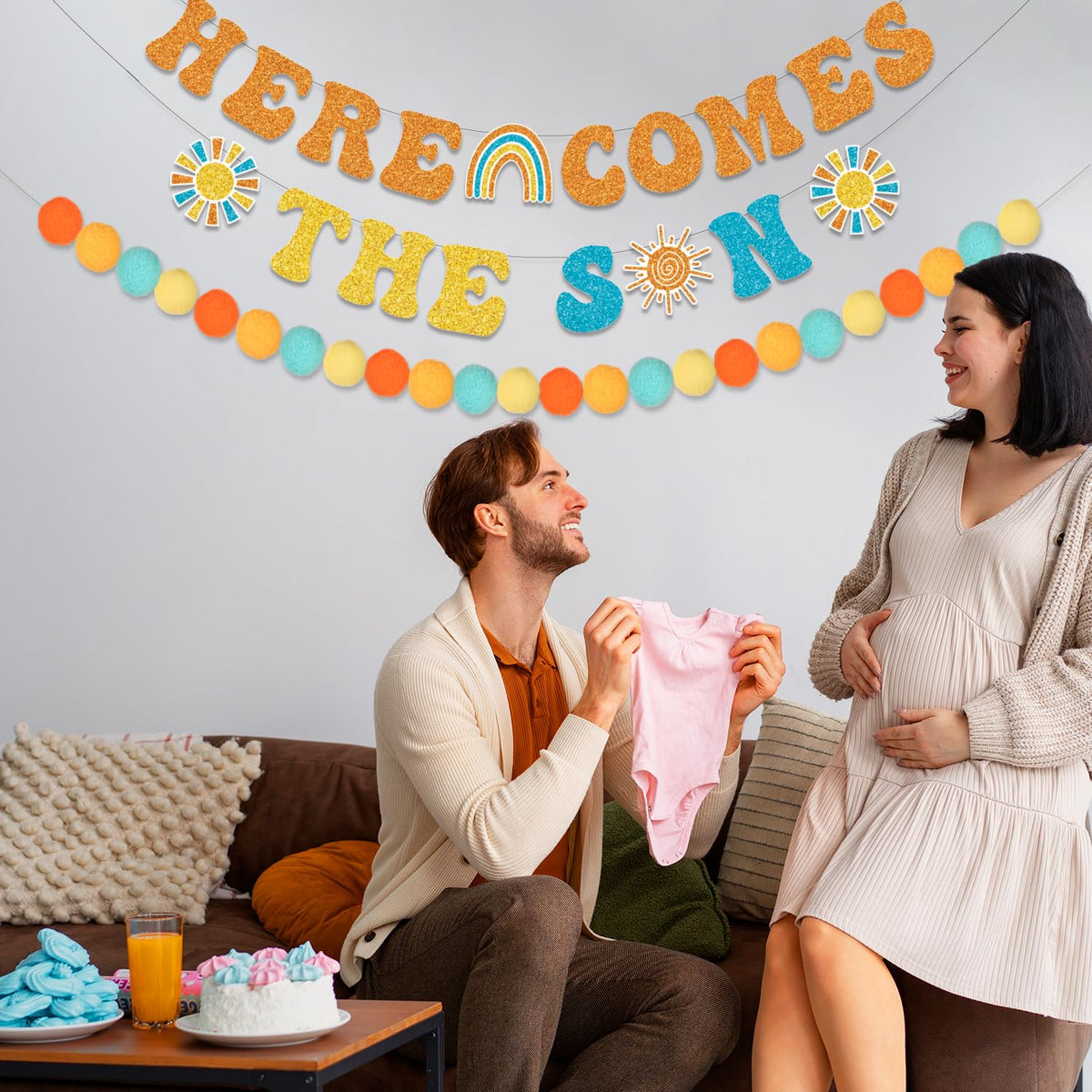 LARRAZABAL baby shower decor ready to elevate the celebration atmosphere