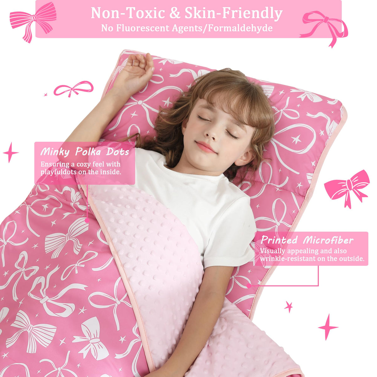 lasoftan nap mat with sturdy handle strap for quick carrying.