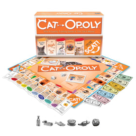 CAT-opoly milk bottle token adds fun cat-themed gameplay