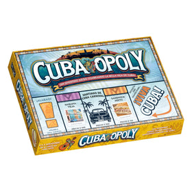 Late for the Sky Cuba-Opoly board ready for family game night