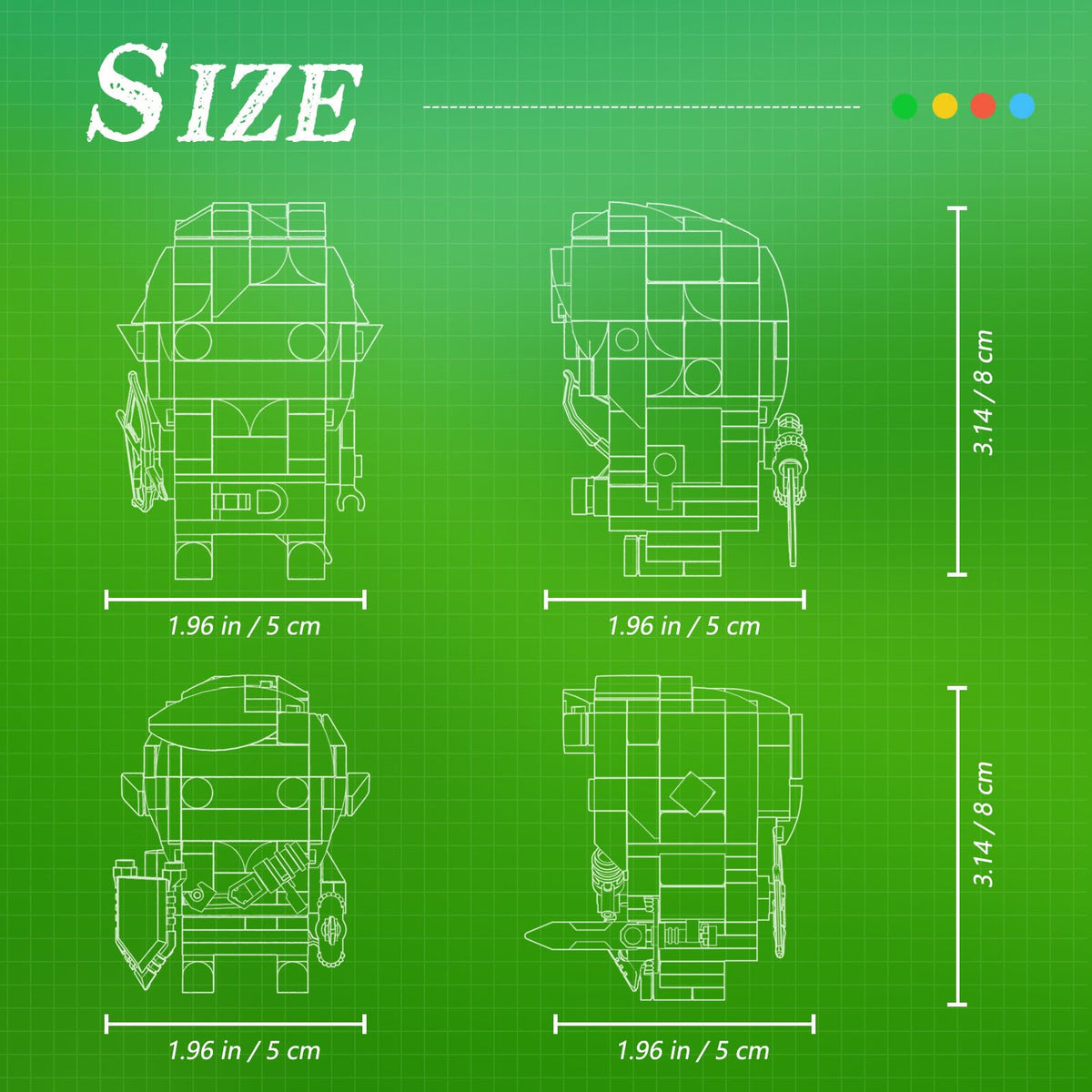 Latephiy BOTW Premium ABS Bricks ensure safe compatible building fun.