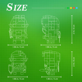 Latephiy BOTW Premium ABS Bricks ensure safe compatible building fun.