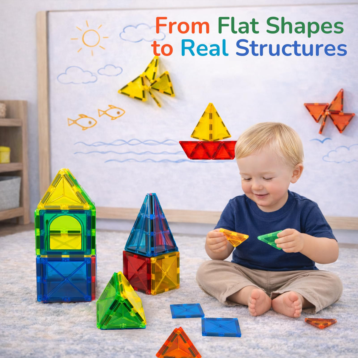 LATI tiles support early STEM skills with 3D structure exploration.