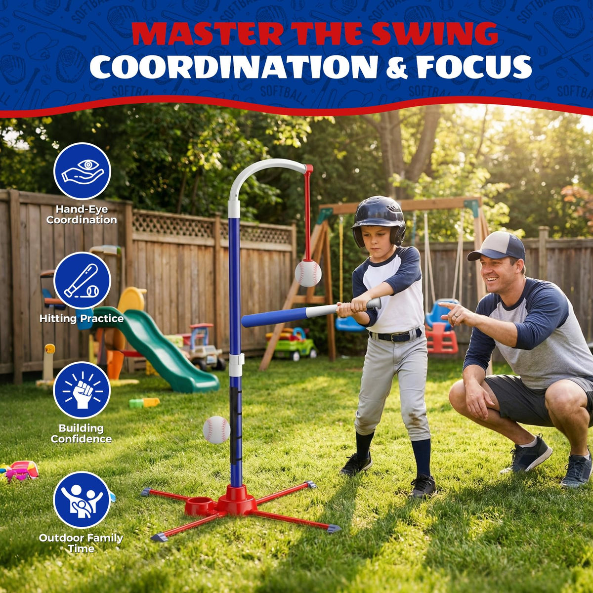 Latioi all-weather plastic balls offer realistic hitting experience outdoors.
