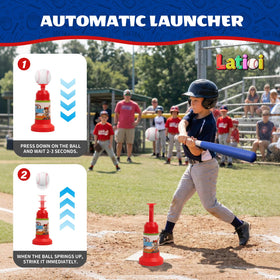 Latioi T-Ball height adjustable tee grows with your child.
