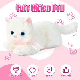 Latocos cat doll patient included for tangible storytelling during play