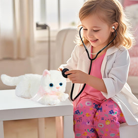 Latocos elastic vet cap fits growing kids during dress-up