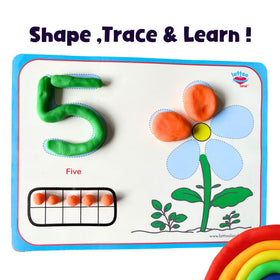 Lattooland kid-friendly setup supports independent tracing and play.