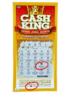 Laughing Smith Millionaire Jackpot ticket reveals a fake $1,000,000 to spark reactions.