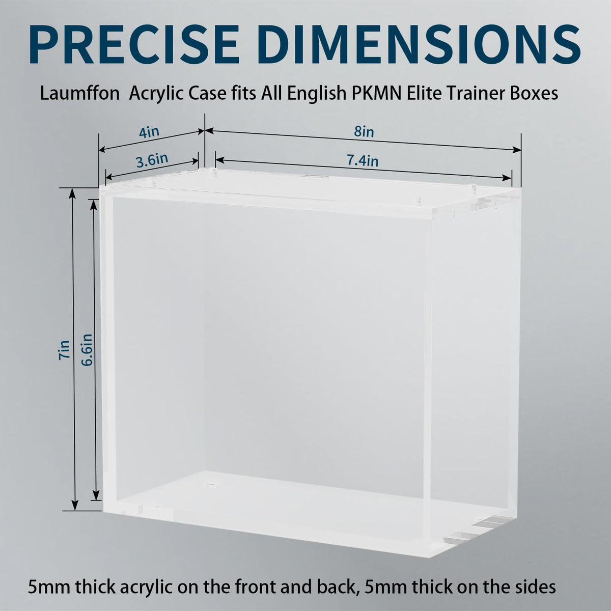 Laumffon magnetic sliding lid keeps ETBs secure during transport and stacking.