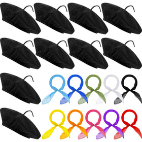 Laumoi Halloween beret set for kids with vibrant colors for cosplay and parties