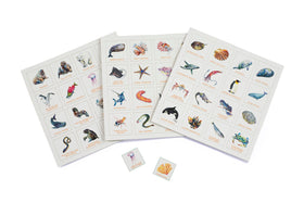 Laurence King Ocean Bingo Pacific seahorse card inviting curious minds.