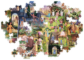 Laurence King Romeo and Juliet Capulets garden puzzle image for immersive storytelling.
