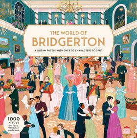 Laurence King Bridgerton puzzle ton house scene for immersive, screen-free evenings.