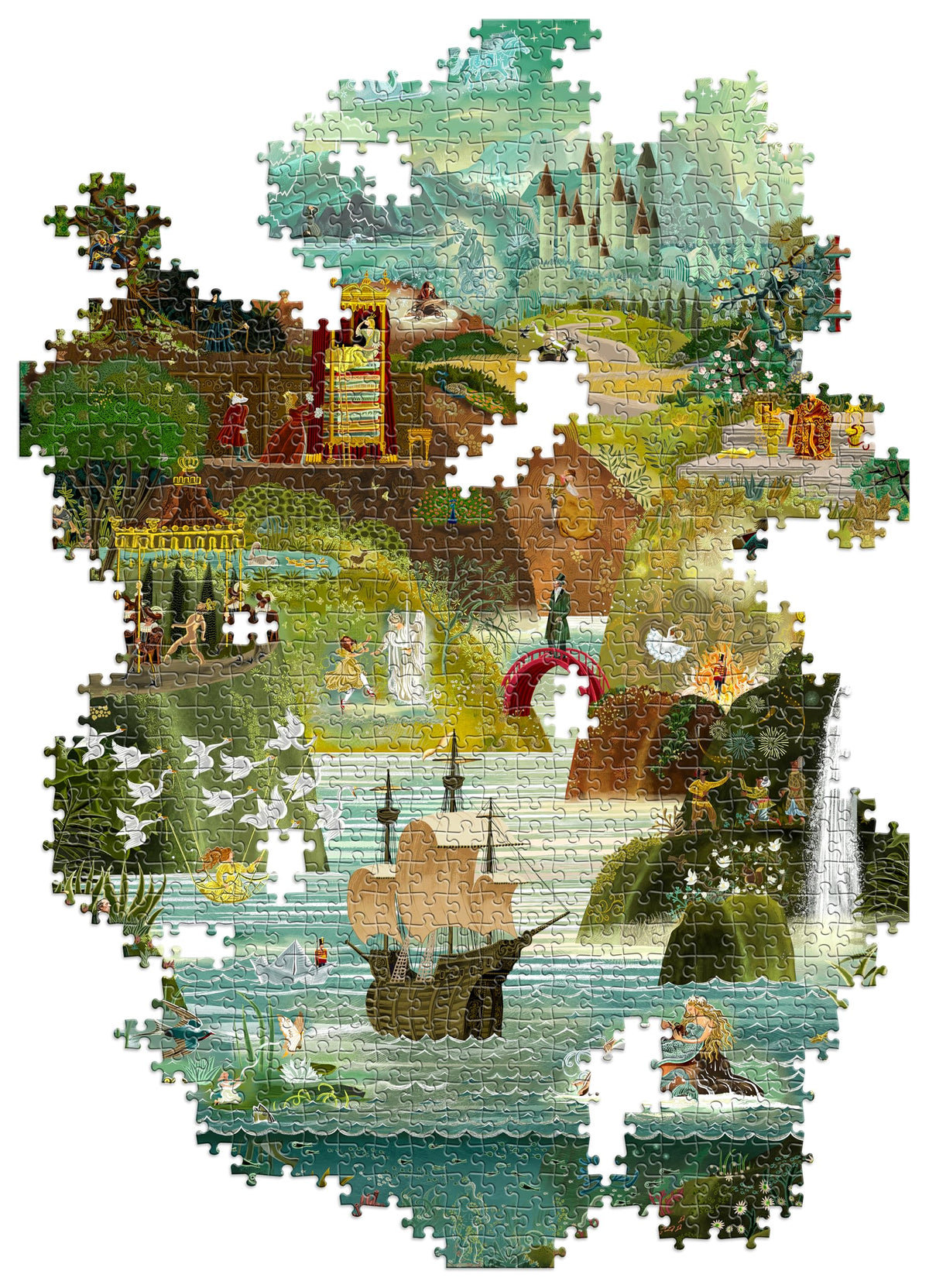 Laurence King assembly showcases Adam Simpson illustrations during playtime
