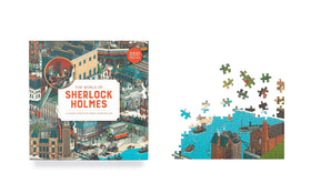 Laurence King World of Sherlock Holmes poster inside packaging for gifts and storage.