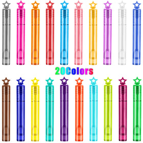 Lavesom colorful mini bubble wands display bright colors for celebrations