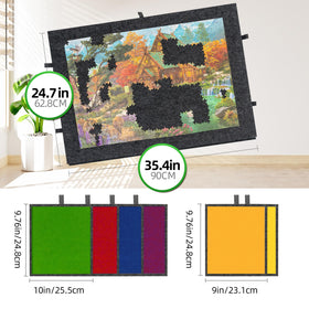 Lavievert lightweight felt material makes setup easy and portable