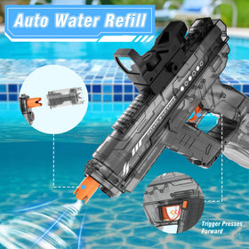 Lawdiey splash-resistant design withstands outdoor splashes during play.