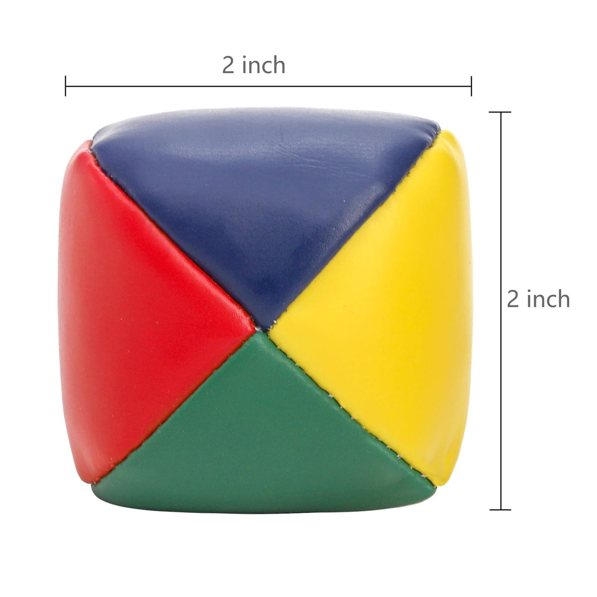 Lawei soft PU juggling balls filled with foam for safe, lightweight play.