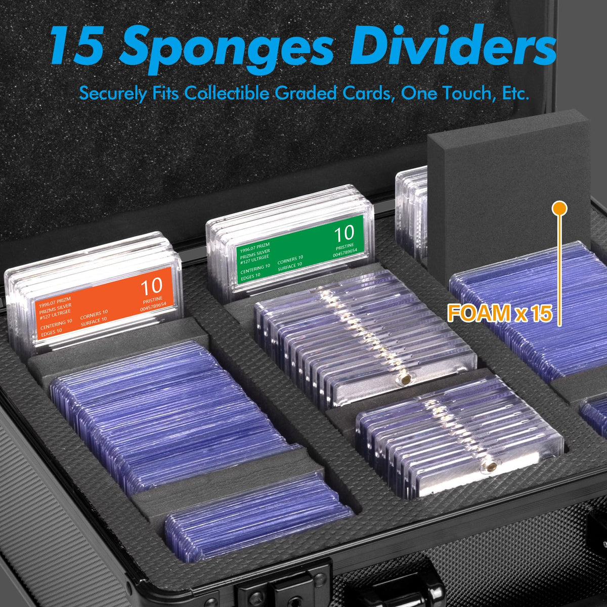LAYAONE Graded Card Storage Box compact transport demonstrates portability for collectors
