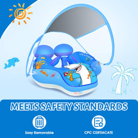 LAYCOL float offers backstroke and breaststroke modes for easy water learning.