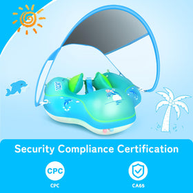 LAYCOL CPC-certified PVC material gentle on baby's skin during water play
