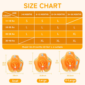 LAYCOL float uses CPC-certified PVC gentle on baby skin.