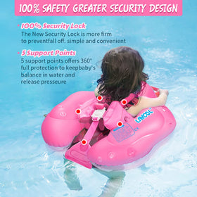LAYCOL removable canopy provides convenient shade onshore.