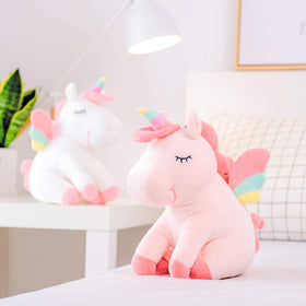 Lazada unicorn stuffed animal is washable and baby safe for everyday use.