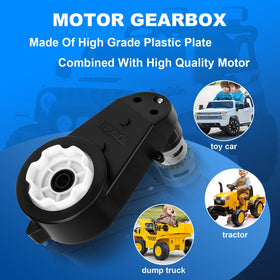 LAZORA gearbox compatible with Power Wheels and other ride-on toys for easy upgrades.