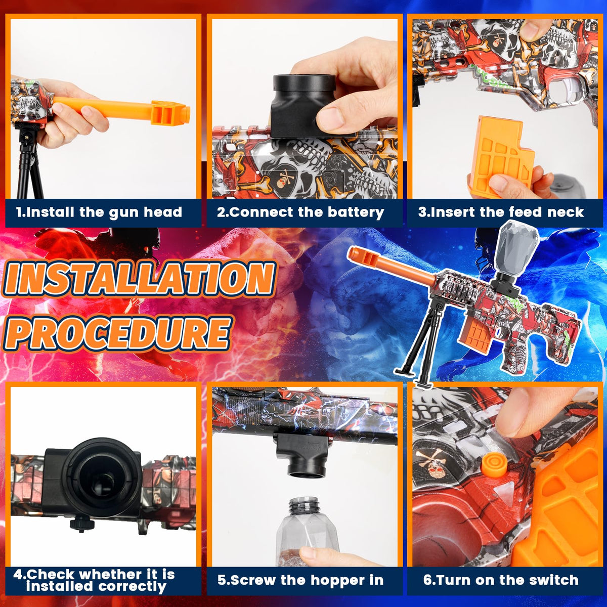 Lazzarou gift-ready battle kit for outdoor fun during holidays.